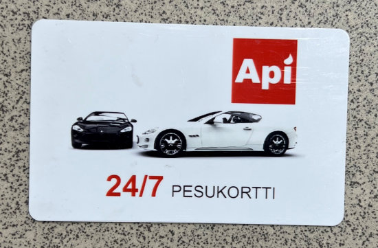 RFID kuukausikortti